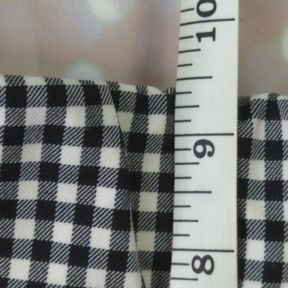 Rag & Bone Simone Zip Pocket Gingham Pants, Women's 0 - Picture 5 of 7
